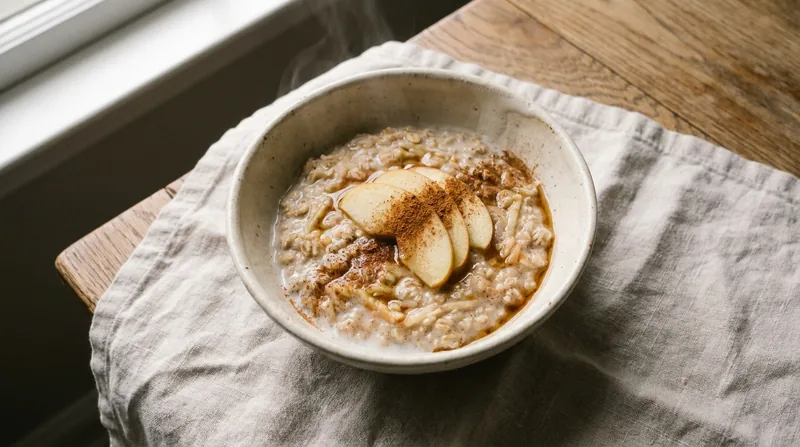 Apple Cinnamon Porridge