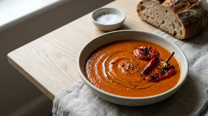 Roasted Pepper and Tomato Soup