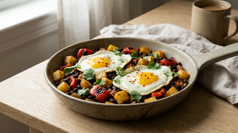 Black Bean and Potato Hash
