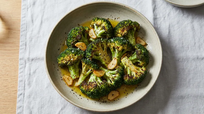 Roasted Broccoli with Garlic