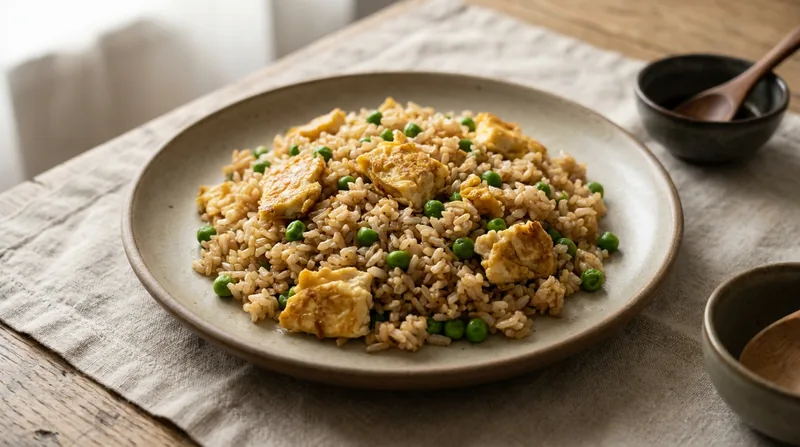 Egg Fried Brown Rice