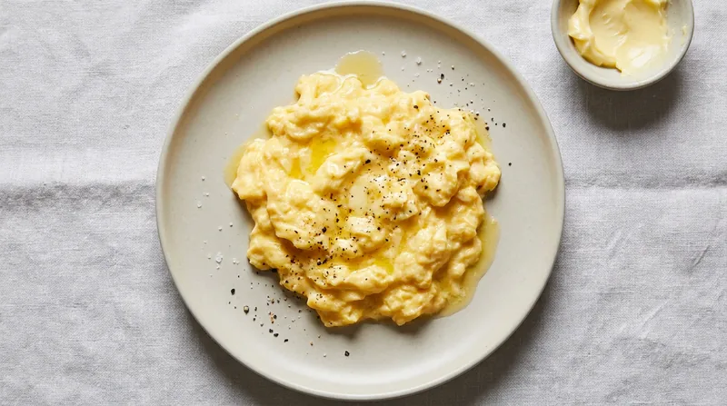 Butter-Rich Scrambled Eggs