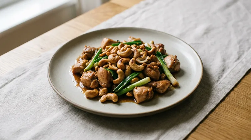 Stir-Fried Cashew Chicken