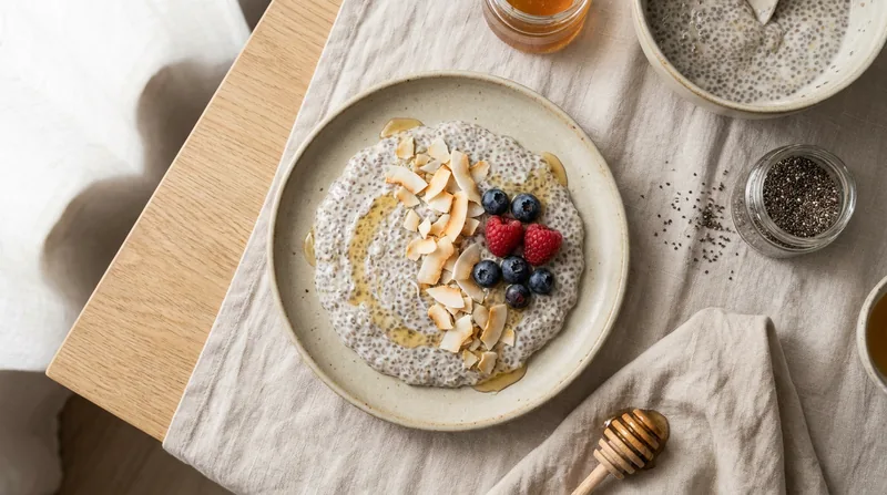Coconut and Chia Seed Pudding