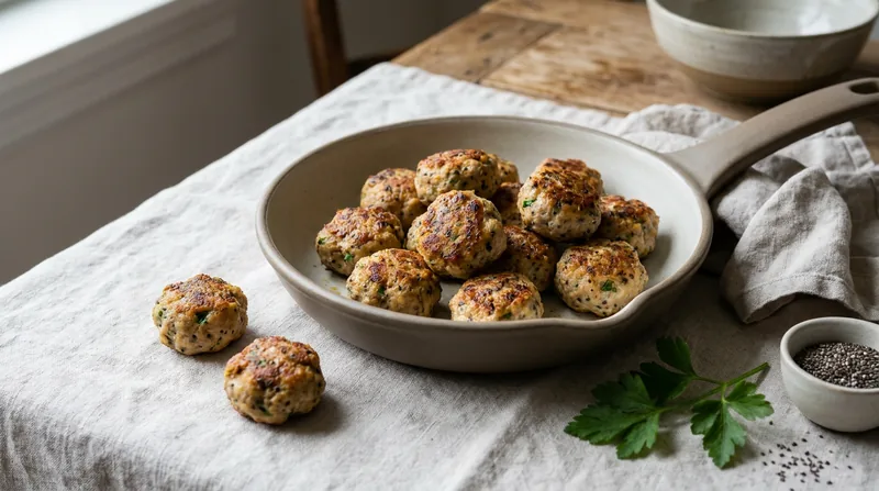 Turkey and Chia Meatballs