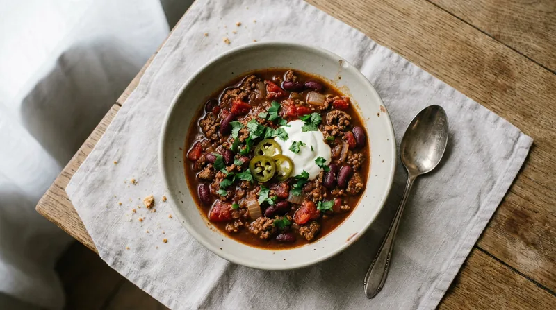 Cocoa Beef Chilli