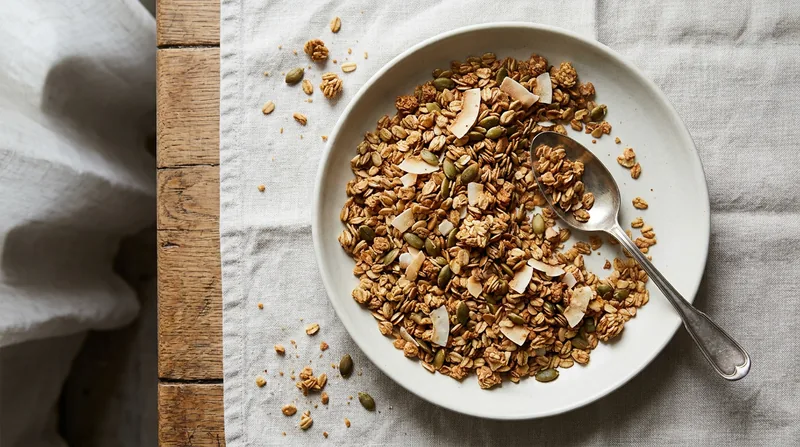 Coconut Oil Granola