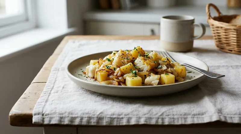 Cod and Potato Hash