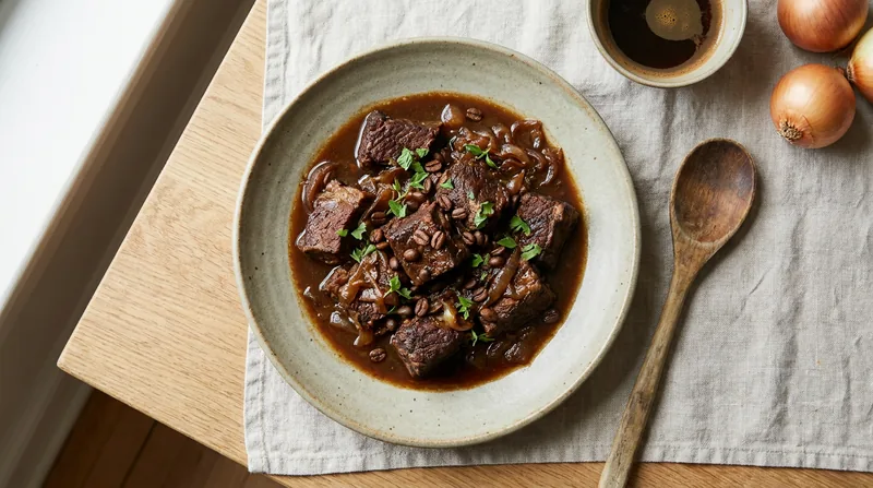 Coffee-braised Beef