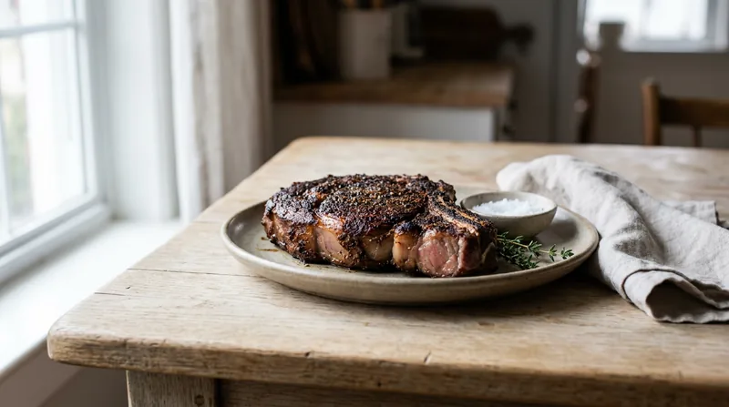 Coffee-Rubbed Beef Steak