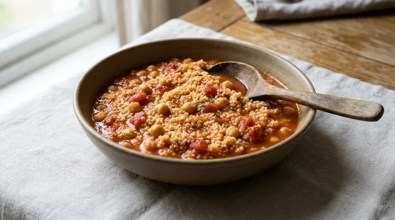 Chickpea and Tomato Couscous