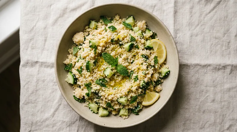 Lemon and Herb Couscous Salad