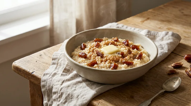 Warm Date and Cinnamon Couscous