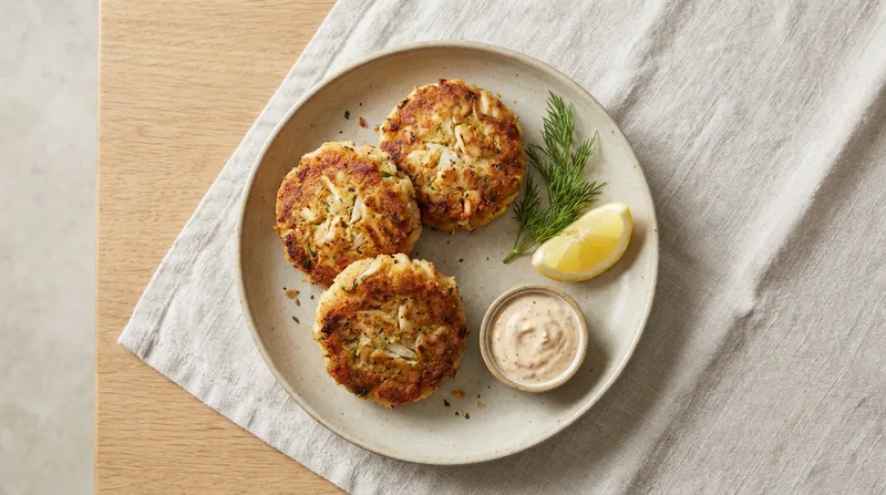 Pan-Fried Crab Cakes