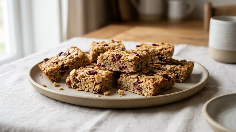 Cranberry and Almond Flapjacks