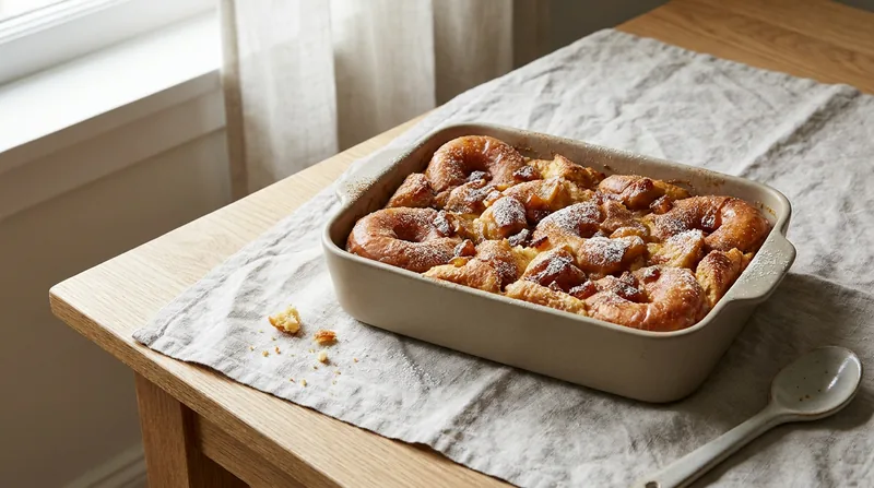 Donut Bread Pudding