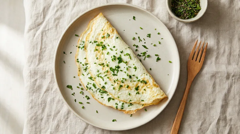 Egg White Herb Omelette