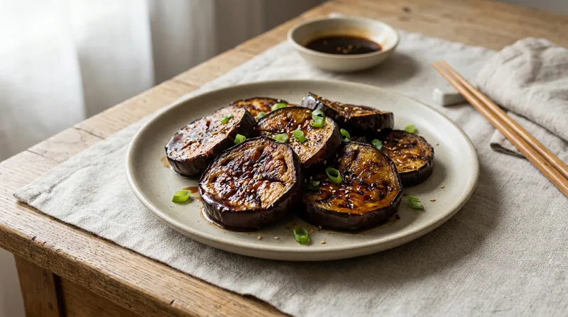 Pan-Seared Aubergine Slices