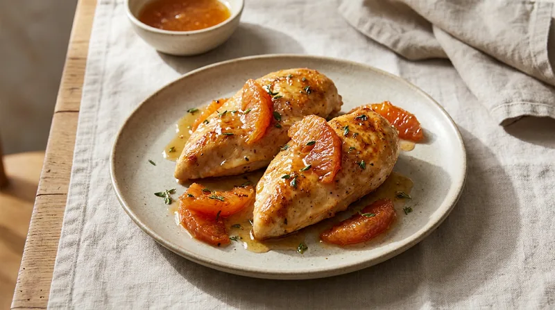 Grapefruit Glazed Chicken