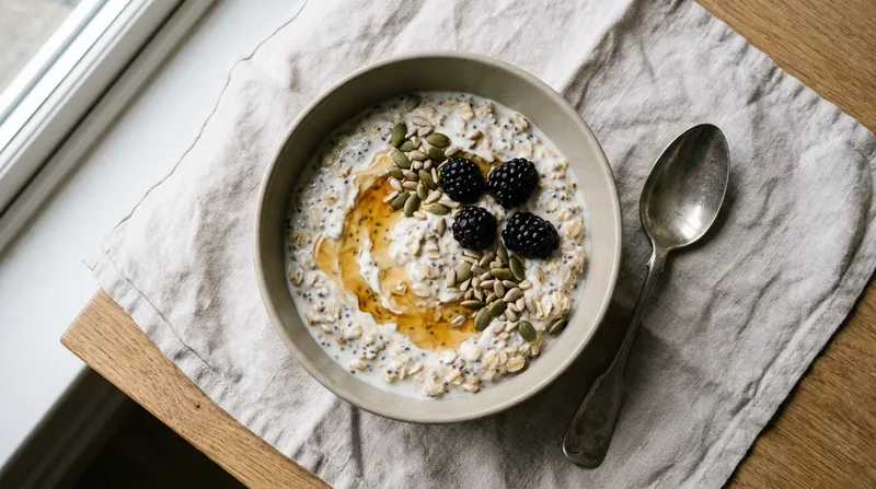 Greek Yoghurt and Oat Bowl