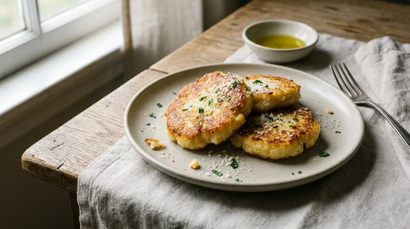 Pan-Fried Grits Cakes