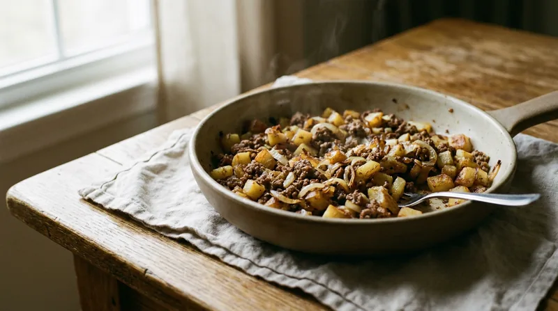 Beef and Potato Hash
