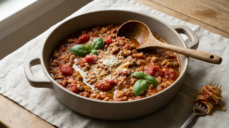 Turkey and Tomato Pasta Sauce