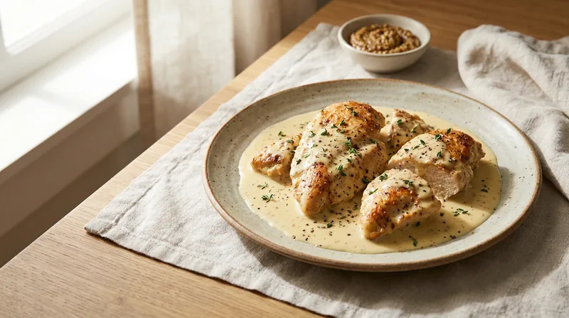 Creamy Mustard Chicken
