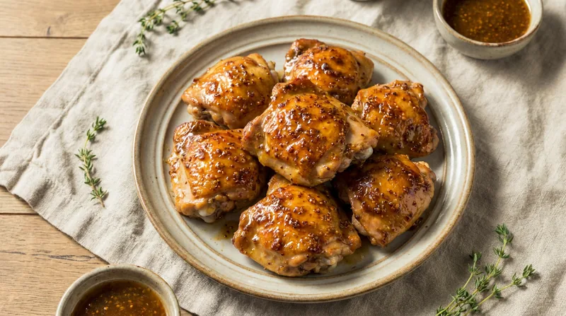 Honey and Mustard Glazed Chicken