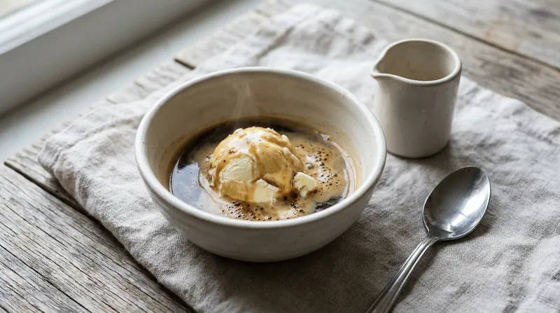 Coffee affogato