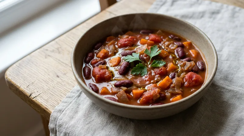 Kidney Bean and Tomato Stew