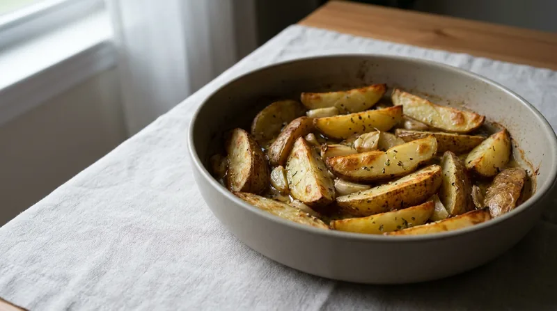 Greek Lemon Potatoes