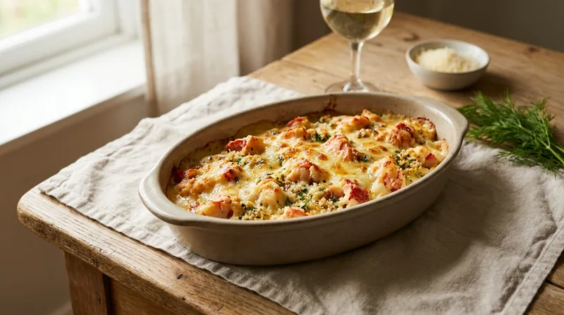 Baked Lobster Thermidor