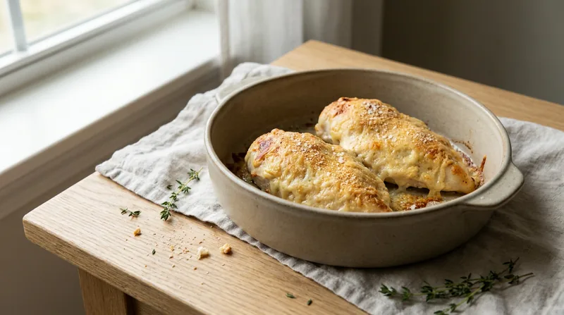 Baked Mayonnaise Chicken Breast