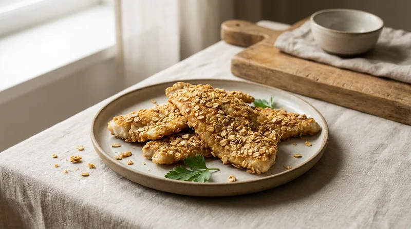 Oat-Crusted Fish Fillets