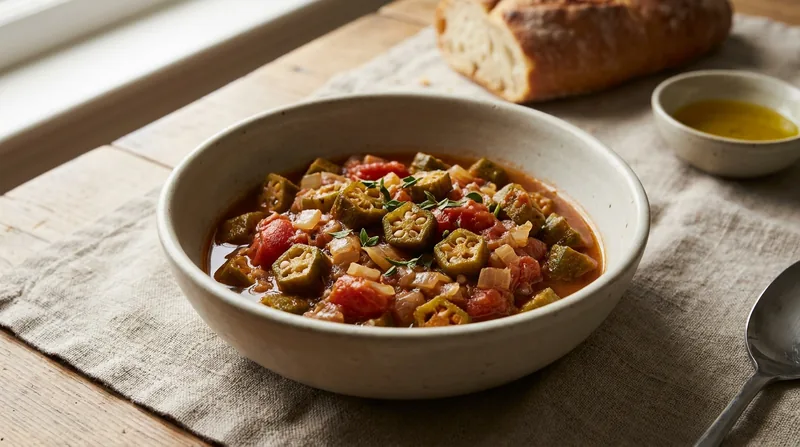 Okra and Tomato Stew