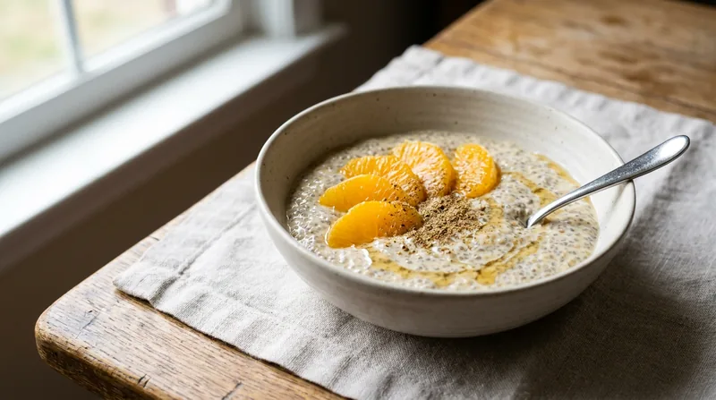 Orange and Cardamom Chia Pudding