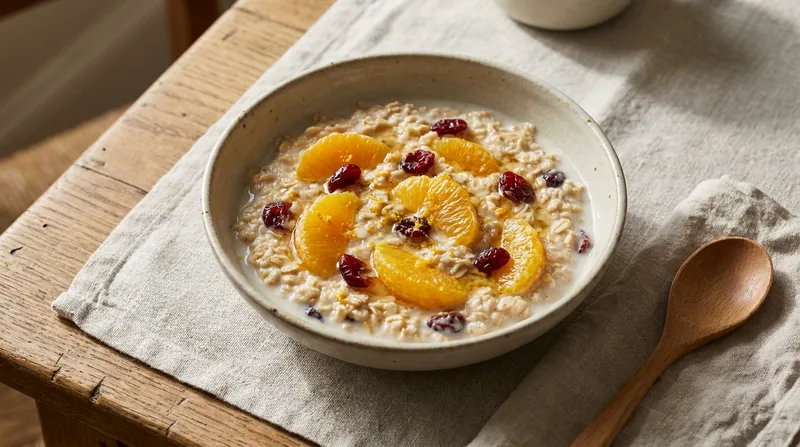 Orange Cranberry Porridge