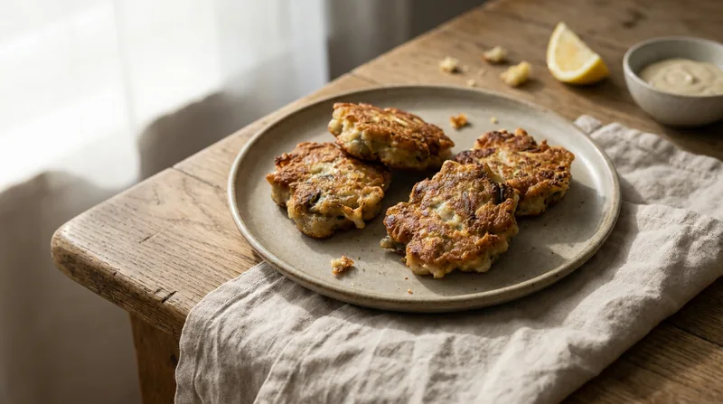 Pan-Fried Oyster Fritters