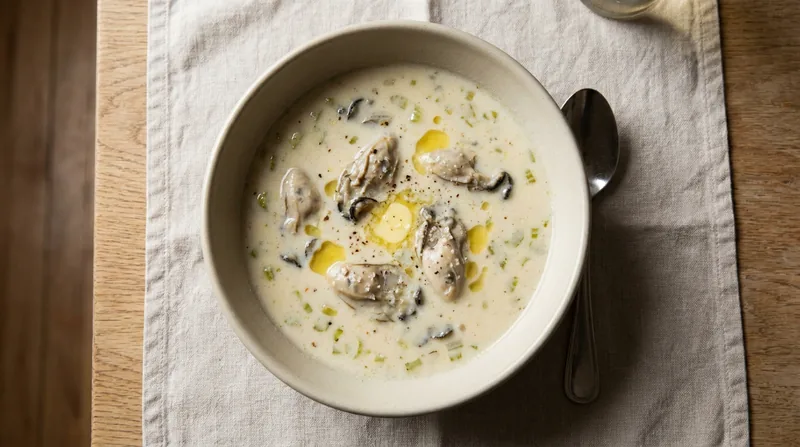 Traditional Oyster Stew