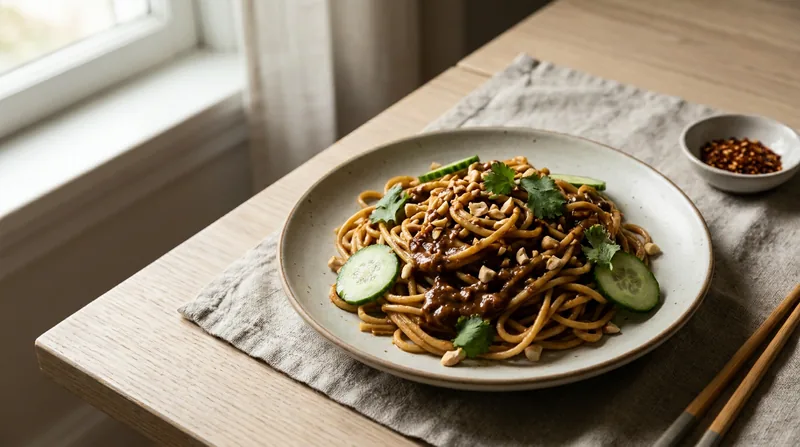 Spicy Peanut Noodles