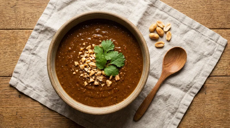 West African Style Peanut Soup