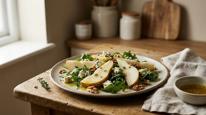 Pear and Blue Cheese Salad