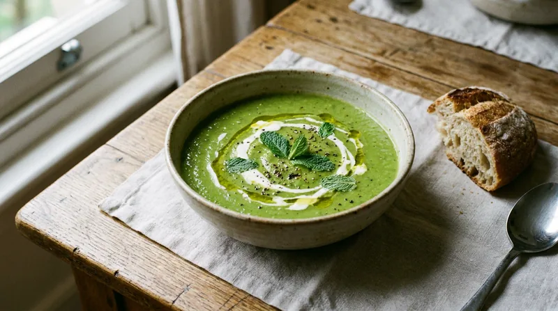 Pea and Mint Soup