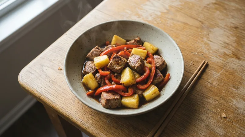Pineapple and Pork Stir-Fry