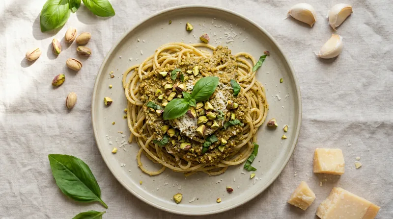 Pistachio Pesto Pasta