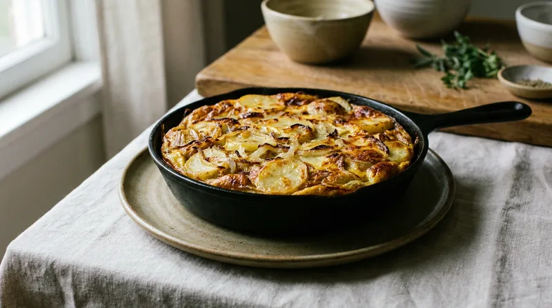 Potato and Onion Frittata