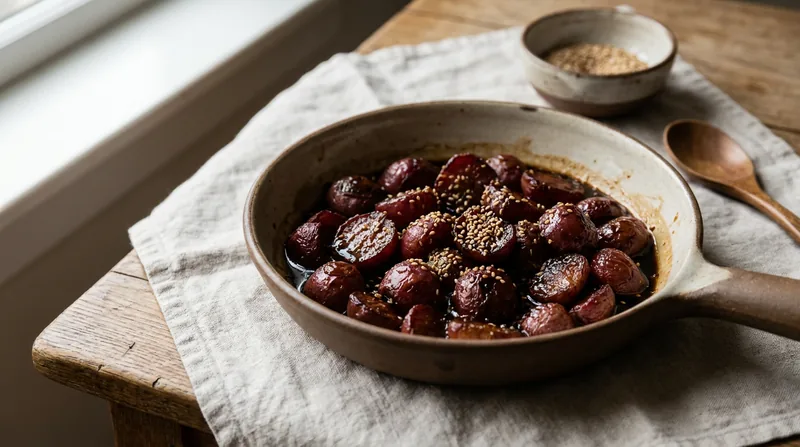 Soy Braised Radishes