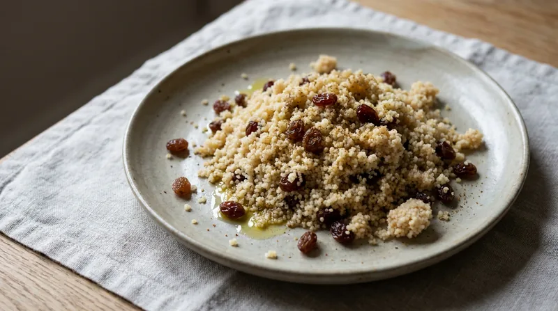 Couscous with Raisins and Cumin