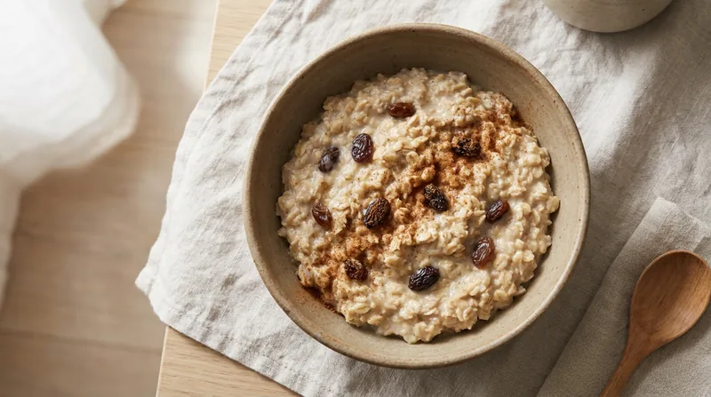 Raisin and Cinnamon Porridge